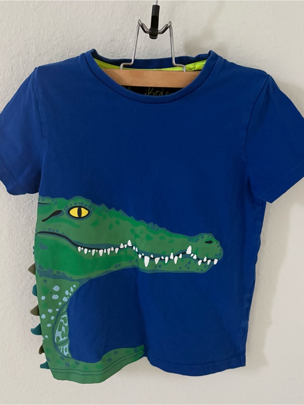 Mini Boden Crocodile Shirt Size 7-8Y
